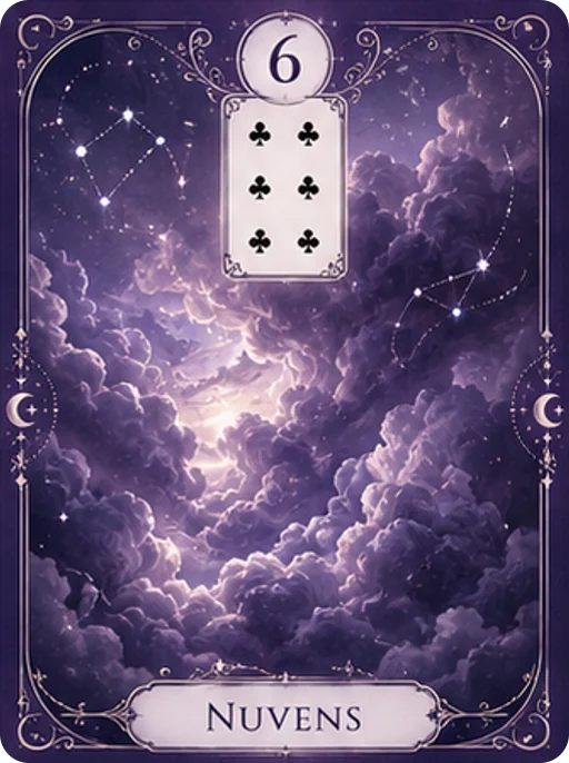 As Nuvens — carta 6