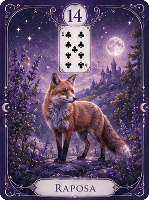 A Raposa — carta 14