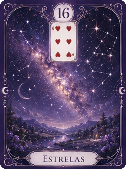 As Estrelas — carta 16