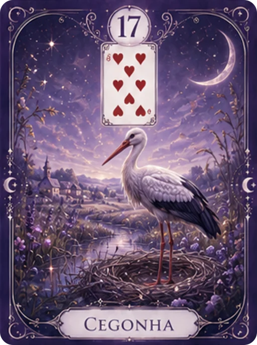 A Cegonha — carta 17